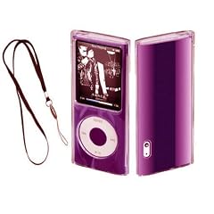MaryCom Crystal Case Transparent H�lle Tasche f�r Apple iPod Nano 5G mit Kamera 4GB , 8GB, 16GB, 32GB + Trageschleife / Displaykompletschutz Nano 5Gen.