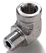 Parker 2-2 FE-SS-01 316 Stainless Steel Pipe Female Elbow NPT 1/4F X 1/4F