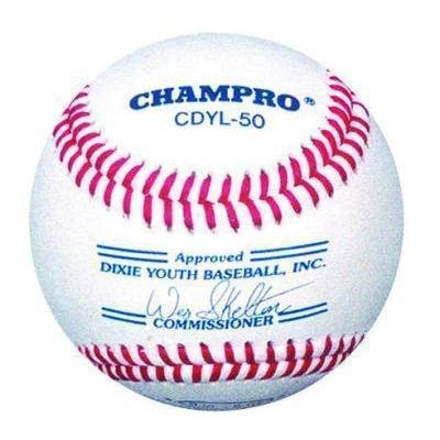 Buy CHAMPRO CDYL50 DIXIE YOUTH GAME BASEBALL by CHAMPRO now!