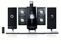 iLuv I9200 High-Fidelity Mini Audio System With 4CD / MP3 CD Changer Wall Mountable - Black