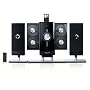 iLuv I9200 High-Fidelity Mini Audio System With 4CD / MP3 CD Changer Wall Mountable - Black