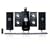 iLuv i9200 Vertical Loading 4-CD Audio System with Dock for iPod (Black)
