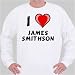 I Love James Smithson Sweatshirt