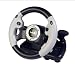 TopDrive GT3 tri-format 10'' Steering Wheel, gear stick and pedals for (PS1/ Xbox/PC)