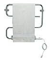 Warmrails SW480C Wall Mounted Towel Warmer and Drying Rack, Chrome