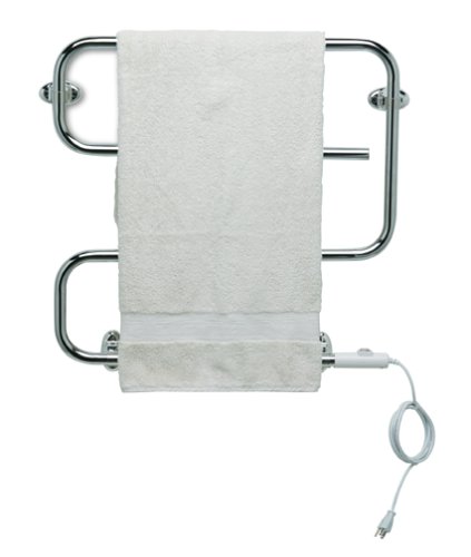Warmrails SW480C Wall Mounted Towel Warmer and Drying Rack, Chrome