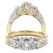 Three-Stone Diamond Ring 1ctw