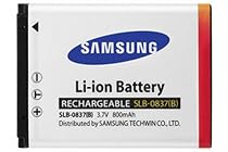 Samsung Battery for NV10, Digital Camera, SLB-0837(B)
