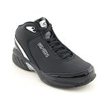 AND 1 Game On Basketball Sneaker (Little Kid/Big Kid),Black Nubuck/Silver,2 M US Little Kid