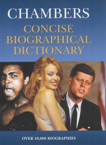 Concise Biographical Dictionary (Chambers)