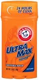 Arm & Hammer Ultra Max Victory Antiperspirant/Deodorant Invisible Solid, 2.8-Ounce Stick (Pack of 6)