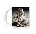 Apollo 11 astronaut Edwin Aldrin walking on moon Photo Mugs