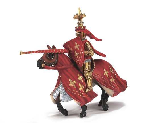 Childrens Toyshop  Toys : Fleur De Lis Tournament Knight