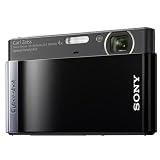 Sony DSC-T90B Digitalkamera (12 Megapixel, 4-fach opt. Zoom, 7,6 cm (3 Zoll) Display, Bildstabilisator) schwarz - 