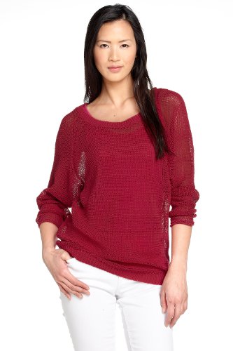 ESPRIT DE CORP Damen Pullover, C01360, Gr. 34 (XS), Rot (624 fiery red) Preisvergleich