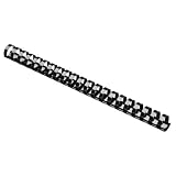 Produkt-Bild: Hama Plastikbinder&uuml;cken rund mit 21 Ringen 28mm (25 St&uuml;ck) schwarz