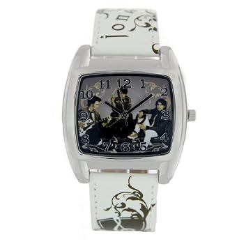 Disney #41449B Jonas Brothers Leather Strap Watch