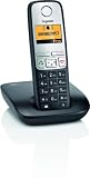 Gigaset A400 Schnurlostelefon (4.32 cm (1.7 Zoll) Grafik-Display, Freisprechfunktion) schwarz