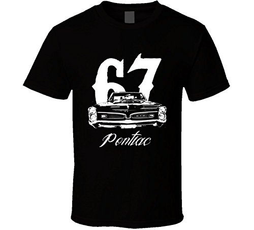 CarGeekTees.com 1967 GTO Grill Year Model Dark Color Shirt