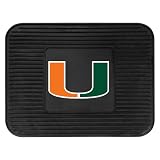 Fan Mats 10077 University of Miami Vinyl Utility Mat