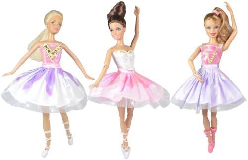 Dresses for Barbie - The Ballerina Collection (3 Outfits)
