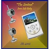 "The Sentinel" 3.5" Portable Two Camera Monitor System From Safe Baby