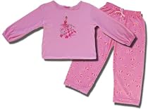 Barbie Ballerina 2 pc long-sleeve pajamas for girls - SALE