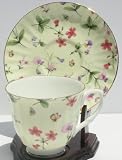 Fine Bone China Cup and Saucer Vintage Yellow Chintz