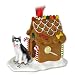 Siberian Husky Blue Eye Ginger Bread Dog House Ornament