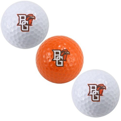 Bowling Green State Falcons Three Pack Of Golf Balls
