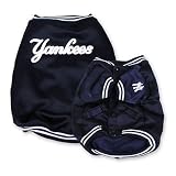 New York Yankees Baseball Dog Puppy Pet Dugout Jacket Coat EXTRA LARGE XL Officially Licensed MLB