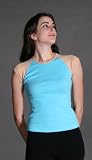 American Apparel Baby Rib Cap Sleeve Raglan