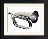 Framed Prints of Bugle presented to boy bugler William Walker, who served in HMS from National Maritime Museum