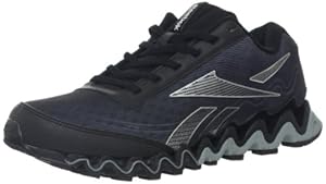 Reebok Men's Zigultra Running Shoe,Black/Rivet Grey/Flat Grey/Pure Silver,10.5 M US
