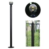 モダンエクステリアフェンス ソーラーライトポスト ストレート連結用 SLNWST-PT01-ST