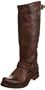 FRYE Women's Veronica Slouch Boot,Dark Brown,6 M