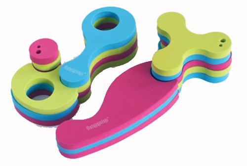 Hoppop Pipla Bath Toys (Trendy Colours)