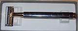 Omega Black Golden Square Trac 2 Razor in Gift Box - #5155B