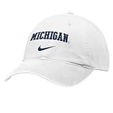 Nike Michigan Wolverines White Campus II Hat