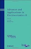 Advances and applications in electroceramics II