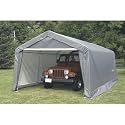 ShelterLogic 18Ft.W House Style Instant Garage - 32ft.L x 18ft.W x 10ft.H, Model# 80543
