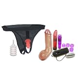 Doc Johnson Vac-U-Lock Ultra Harness 2 and Plug with 5" Realistic Dong Adult Sex Toy Kit