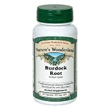 Nature s Wonderland Burdock Root Herbal Supplement Capsules, 625 mg, 60-Count Bottles (Pack of 3)