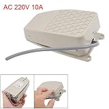 Amico AC 220V FS-2 Gray Momentary Contact Foot Pedal Switch