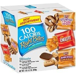 100 Calorie Right Bites Variety Snack Pack, 30-Count Pouches
