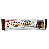 Promax Energy Bar, Double Fudge Brownie, 2.64-Ounce Bars (Pack of 12)