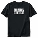 T-Shirt Black " Philippines Negative " Country