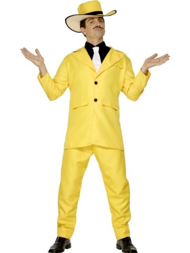 MENS YELLOW GANGSTER ZOOT SUIT