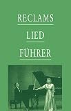 Produkt-Bild: Reclams Liedf&uuml;hrer