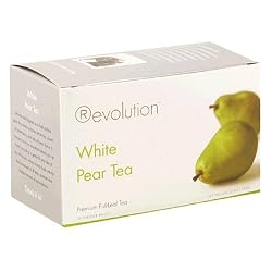 Revolution Tea White Pear Tea, 16-Count Teabags (Pack of 6)